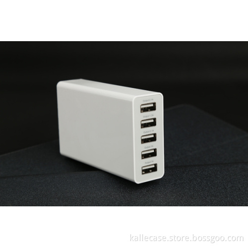 Super-Multipe Desk Five Ports USB Wall Charger